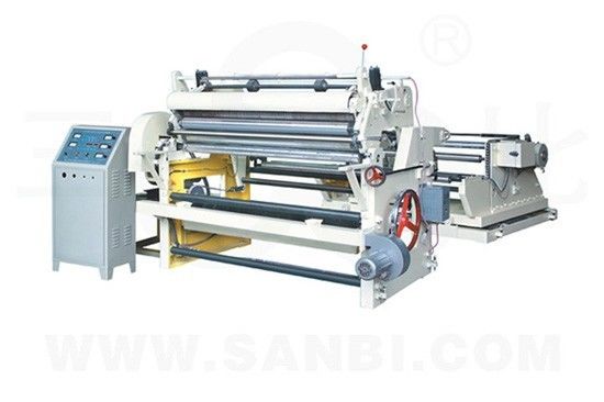 China Rolo do papel de BOPP/PE que corta a talhadeira horizontal da etiqueta da máquina do rebobinamento fornecedor