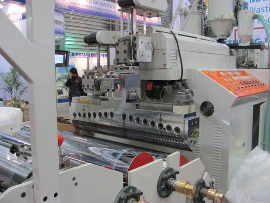 China Linha da extrusora de único parafuso da máquina da cinematografia do estiramento da extrusão do Co da dupla camada fornecedor